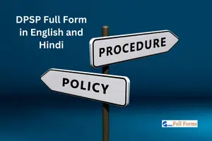 DPSP Full Form in English and Hindi